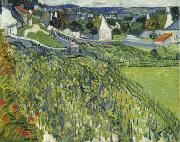 Vineyards at Auvers Vincent Van Gogh